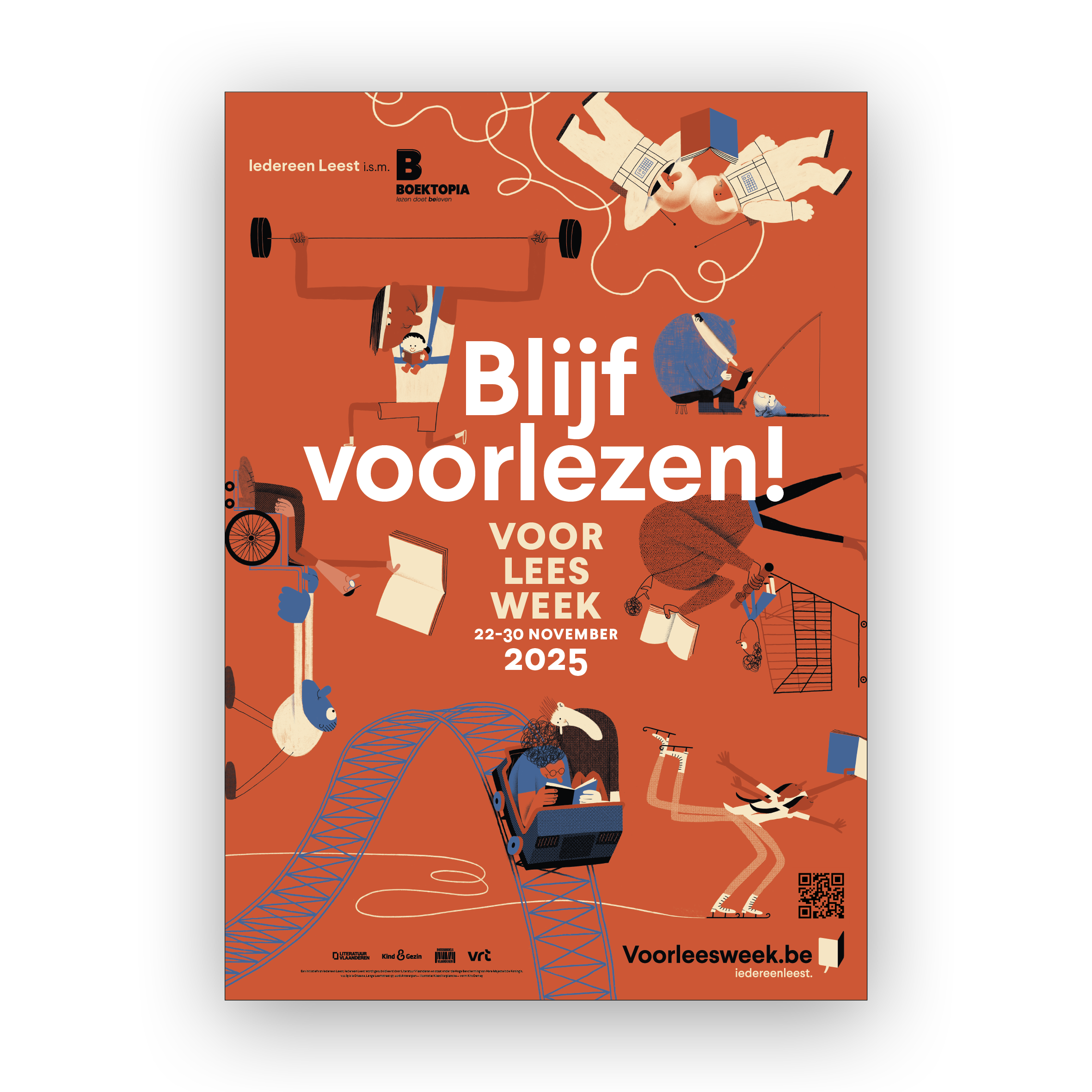 Affiche Voorleesweek 2025