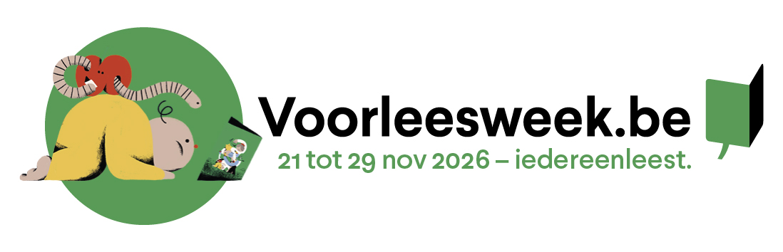 Beeldmerk Voorleesweek 2026
