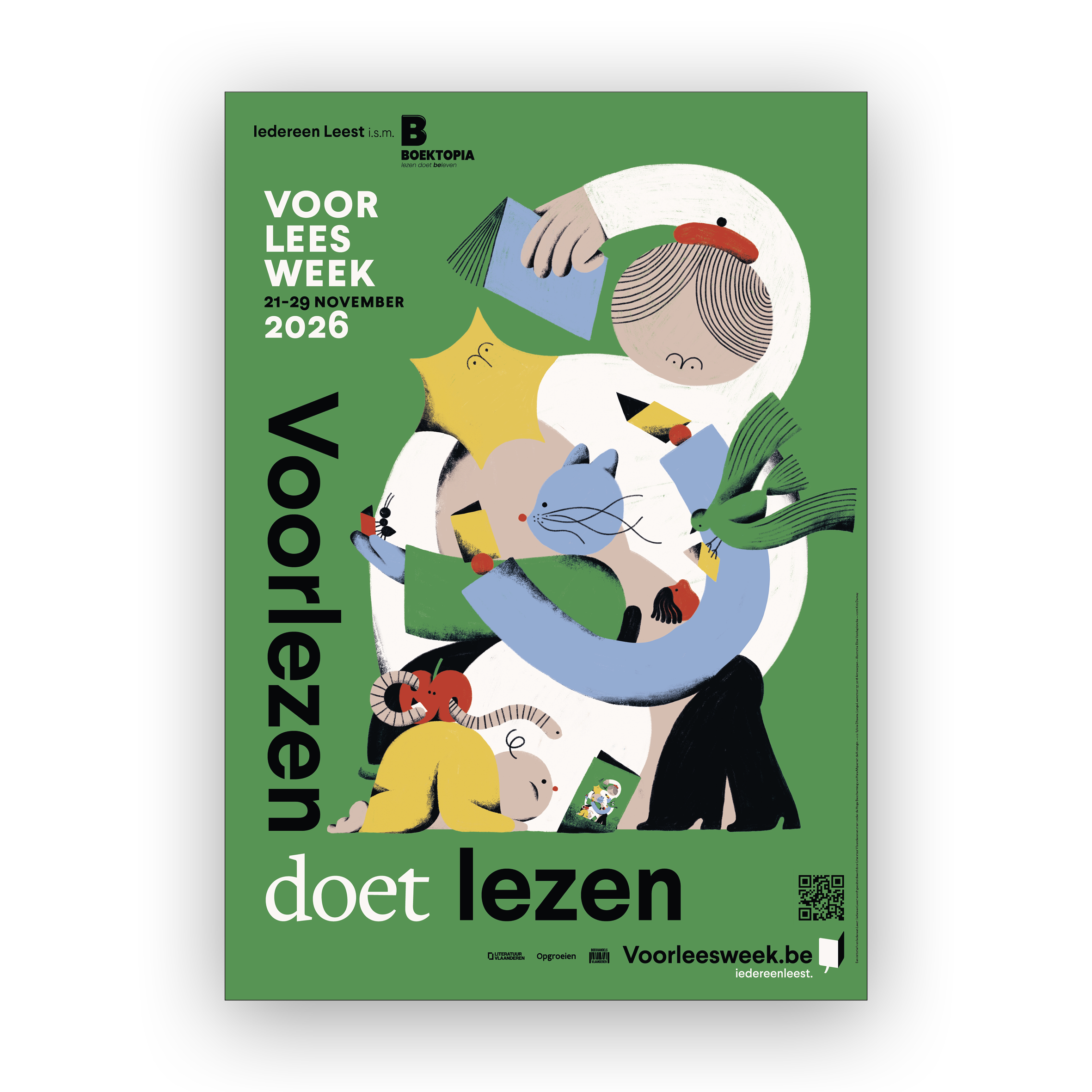Affiche Voorleesweek 2026